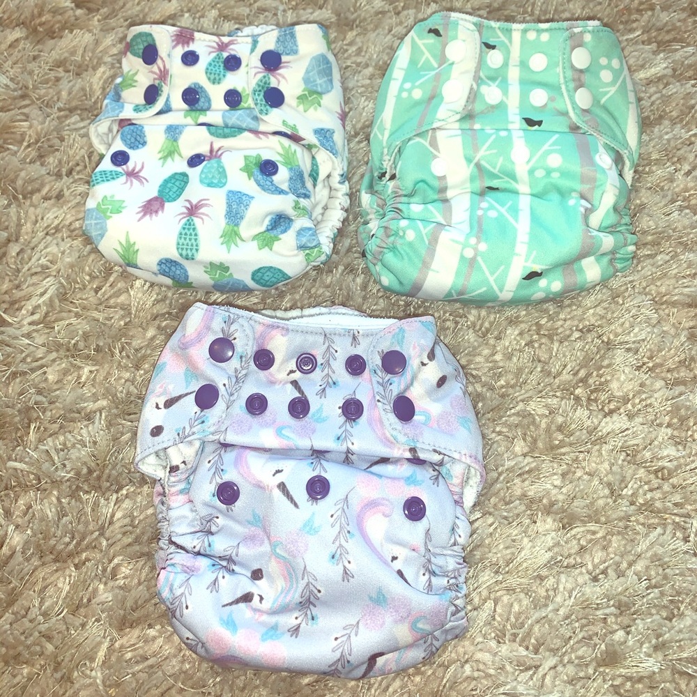 Thirstie AIO cloth diapers